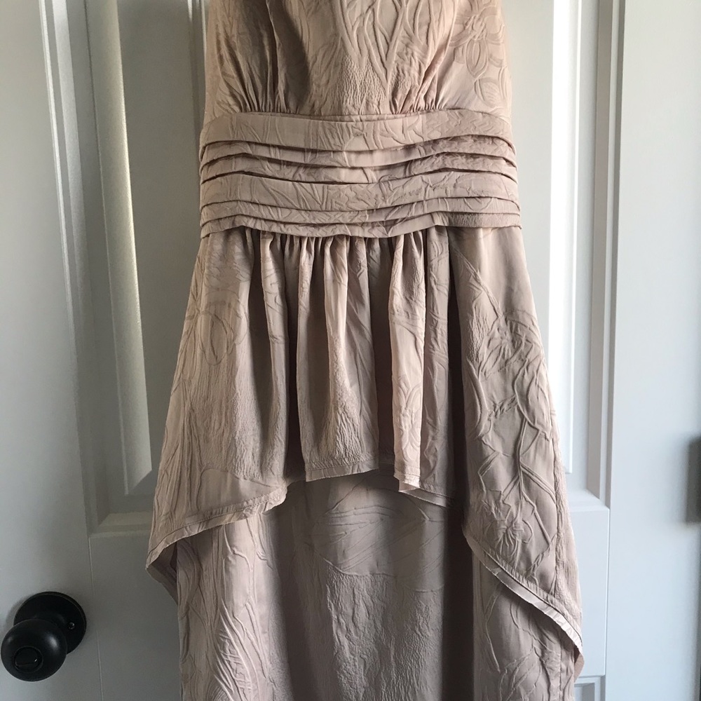 BCBG strapless dress